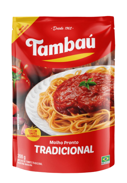 MOLHO TOMATE 200G TRADICIONAL TAMBAU CX C/32