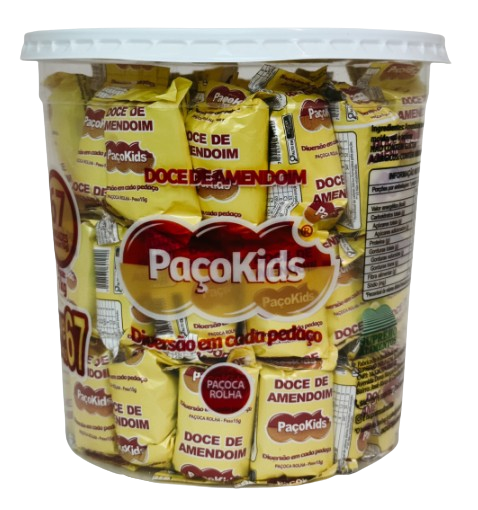 POTE PAÇOCA 1KG C/67UN PAÇOKIDS CX C/6