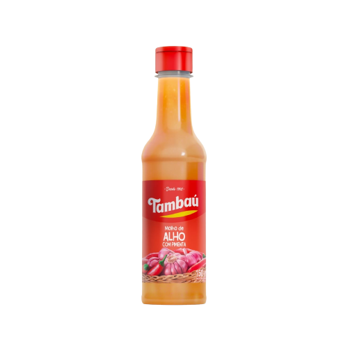 MOLHO DE ALHO COM PIMENTA 150ML TAMBAU Cx C/24