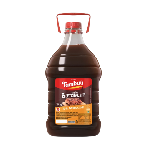 MOLHO BARBECUE 3,4KG BOMBONA TAMBAU Cx C/4