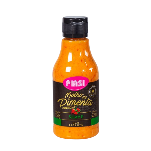 MOLHO PIMENTA SUAVE 230G PIASI CX C/12