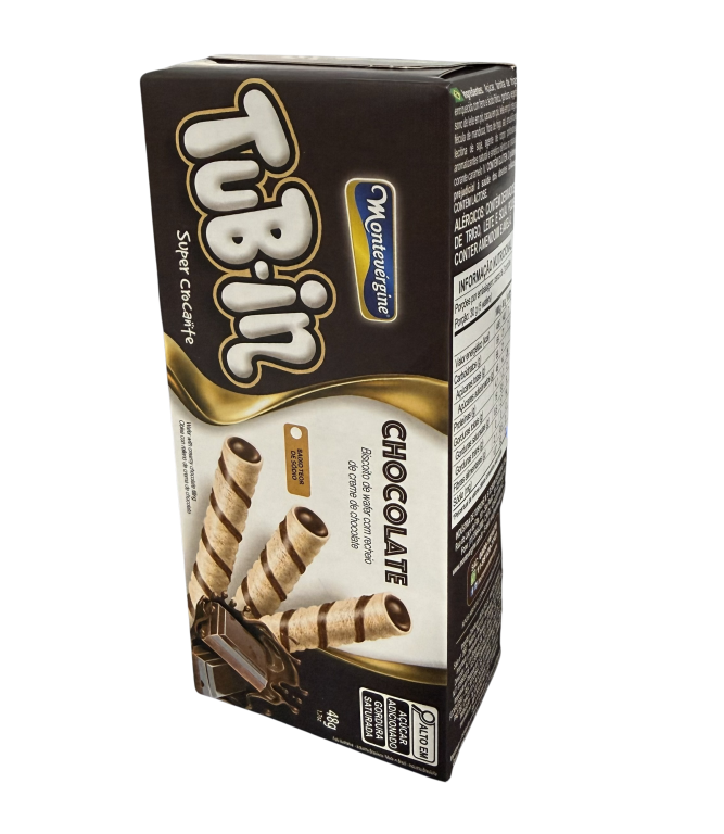 BISC. TUB-IN MONTEVERGINE CHOCOLATE 48G Cx C/24