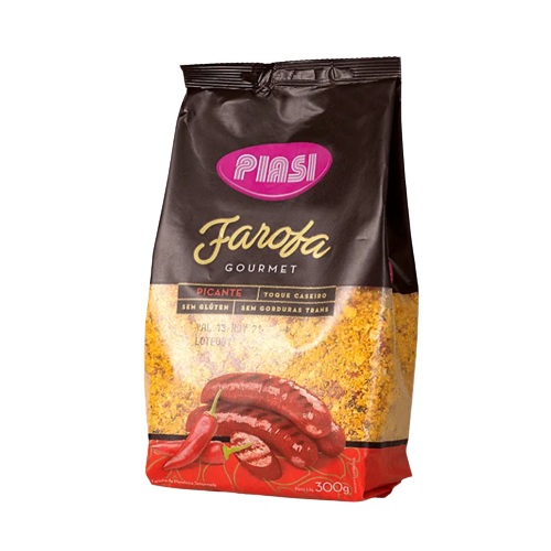 FAROFA PICANTE PIASI 300G Cx C/12