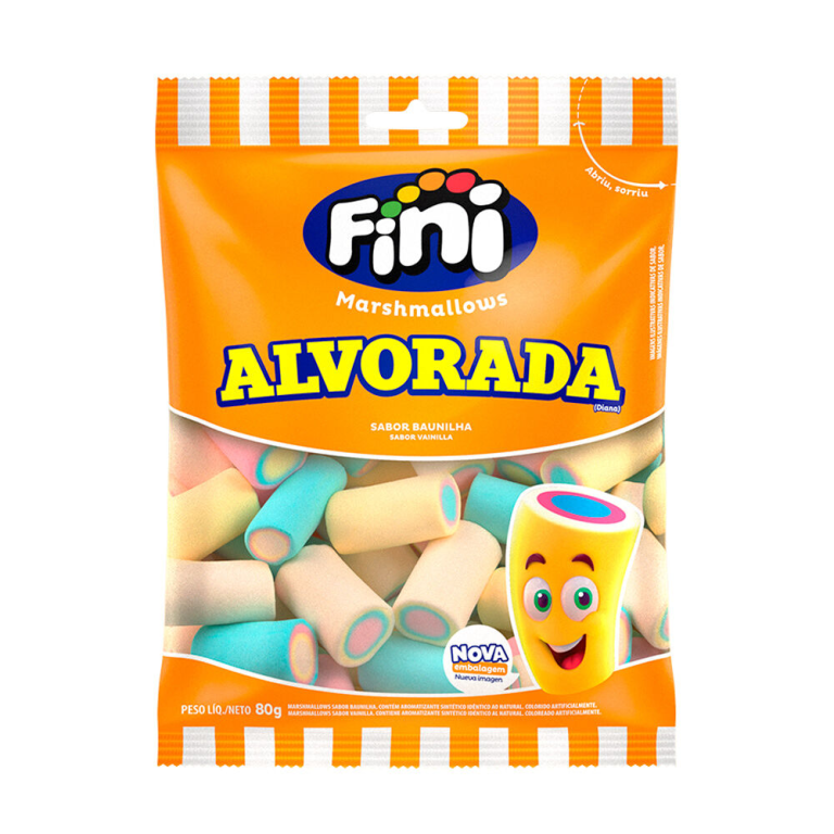BALA MARSHMALLOWS ALVORADA 80G FINI C/12