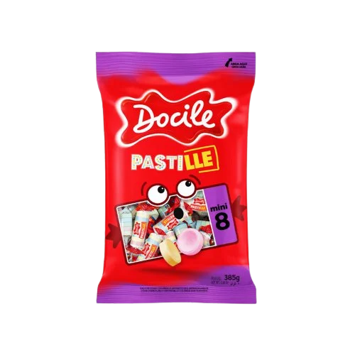 PASTILLE MINI 8 385g C/100un DOCILE CX C/18