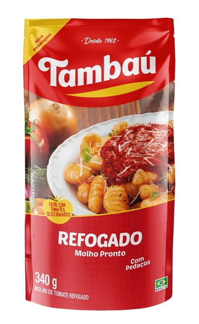 MOLHO TOMATE REFOGADO 300G TAMBAU CX C/32