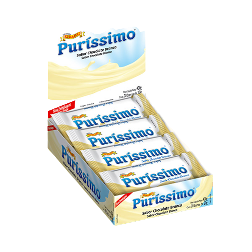 PURISSIMO KIDS BRANCO DISPLAY 20GX20 400G KIKAKAU CX C/9