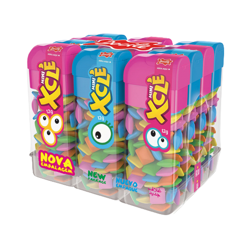 MINI XCLE TUTTI-FRUTTI PT 12X12G DOCILE  CX C/12