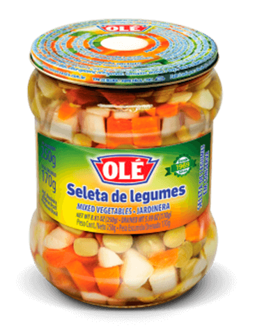SELETA LEGUMES VIDRO FD C/12X170G OLE