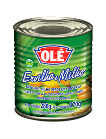 ERVILHA E MILHO DUETO LATA 170G OLE FD C/24