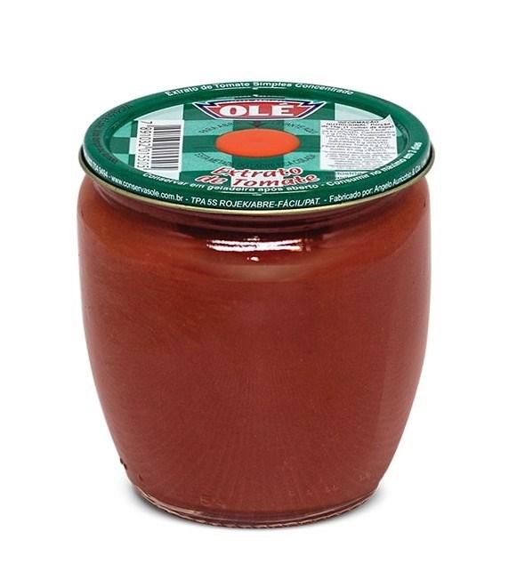 EXTRATO TOMATE COPO VIDRO FD C/12X190G OLE