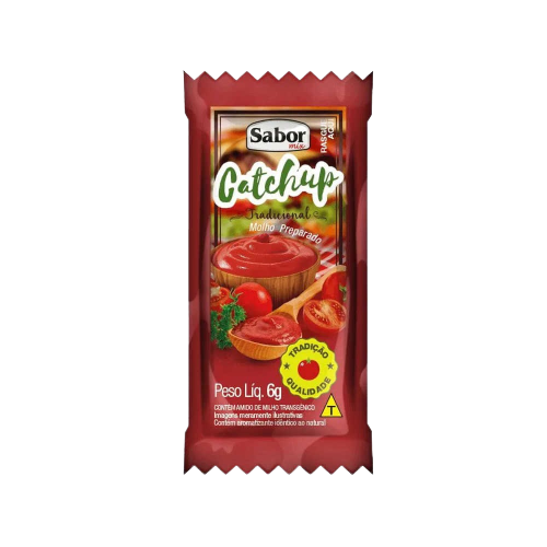CATCHUP SACHE 6G CX C/156 UN SABOR MIX