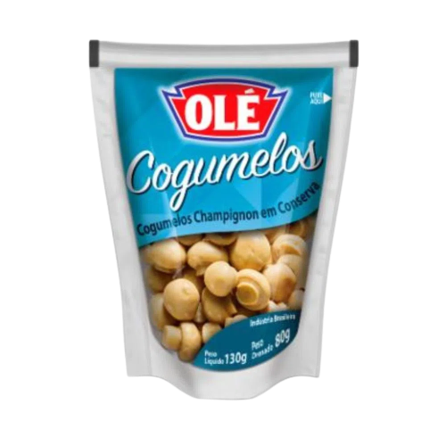 COGUMELO INTEIRO SACHE 80G OLÉ