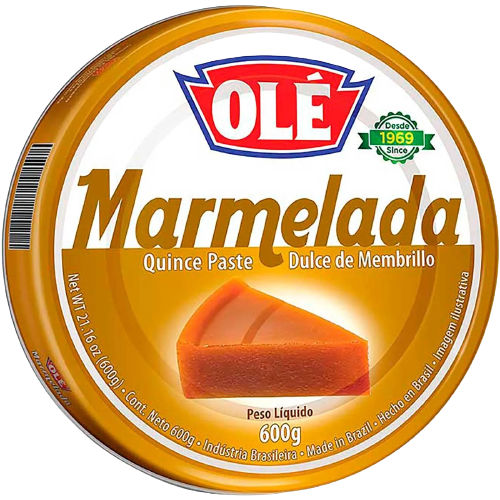MARMELADA LATA 600G OLÉ Cx C/12