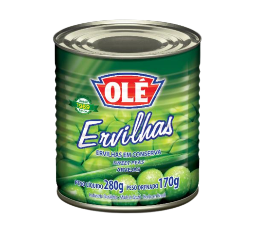 ERVILHA LATA 1700G OLÉ FD CX C/24