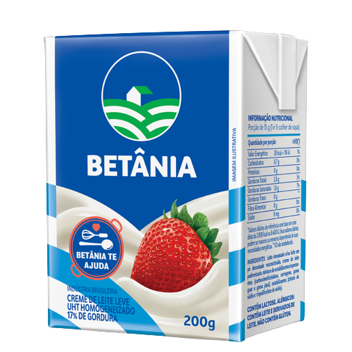 CREME DE LEITE 200G BETÂNIA CX C/27