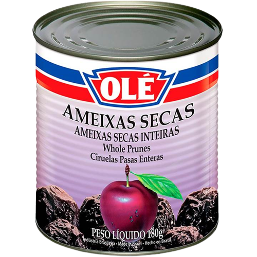 AMEIXA SECA LATA 150G OLÉ CX C/12