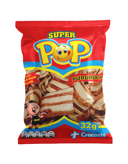PURURUCA CALABRESA PICANTE CARTELA 20X32g SUPER POP FD C/2
