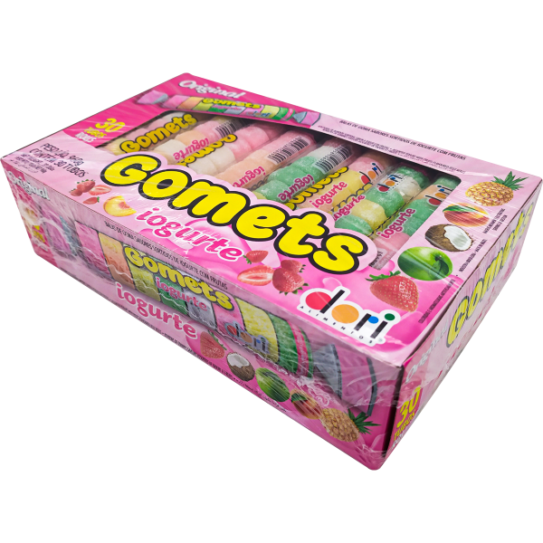 GOMA GOMETS TUBO IOGURTE 30X32G DORI Cx C/12