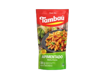 MOLHO TOMATE APIMENTADO 300G TAMBAU CX C/32