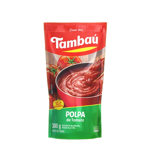 MOLHO TOM POLPA DE TOMATE 300G TAMBAU CX C/32