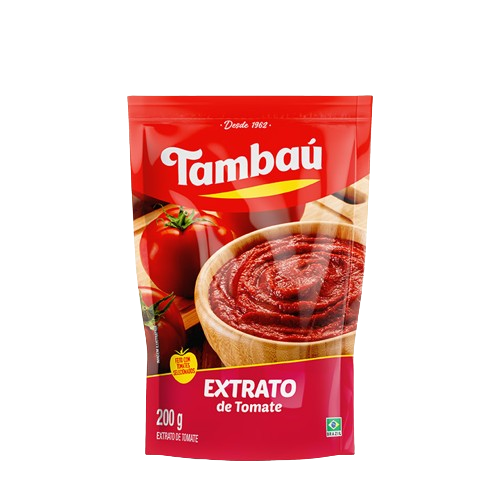 EXTRATO DE TOMATE SACHE 200G TAMBAU Cx C/32