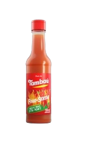 MOLHO DE PIMENTA FOGO DO SERTÃO EXTRA PICANTE 150ML TAMBAU Cx C/24