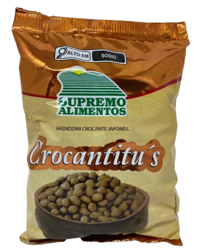 AMENDOIM JAPONES 400G CROCANTITUS CX C/8