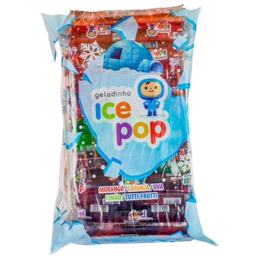GELADINHO ICE POP PCT 40X55ML FD C/5