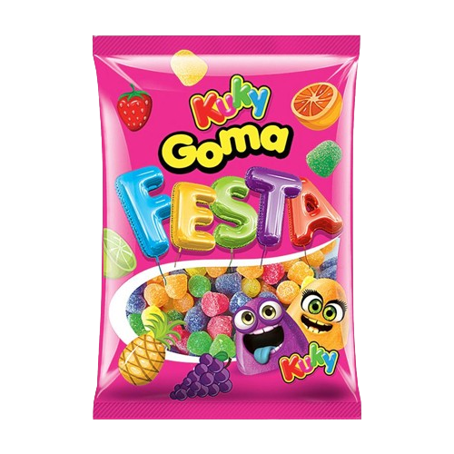 GOMA FESTA 500G KUKY CX C/24