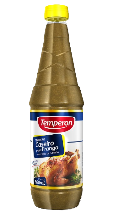 TEMPERO CASEIRO P/ FRANGO 500G TEMPERON CX C/12