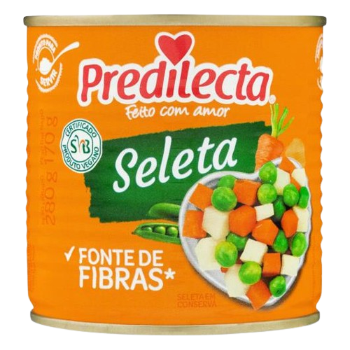 SELETA DE LEGUMES LATA 170G PREDILECTA CX C/24