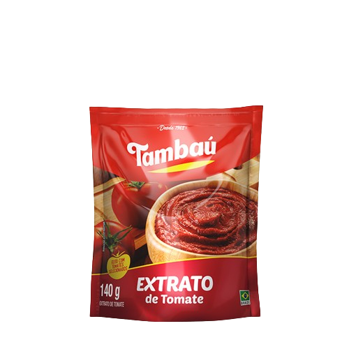 EXTRATO DE TOMATE 140G TAMBAU CX C/36