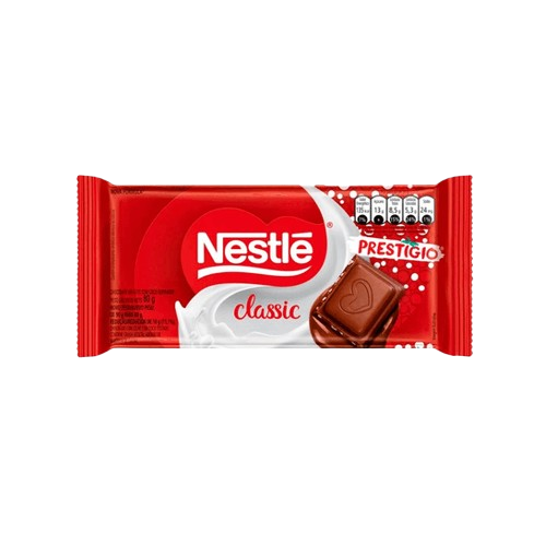 CHOCOLATE BARRA CLASSIC PRESTIGIO DP 80GX16UN NESTLE