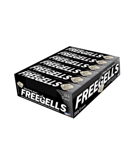 DROPS FREEGELLS EXTRA FORTE 334,8G C/12 RICLAN CX C/36