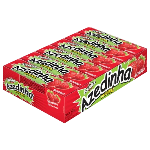 DROPS ICEKISS AZEDINHA MORANGO DISPLAY 384G DP C/12 CORY CX C/36