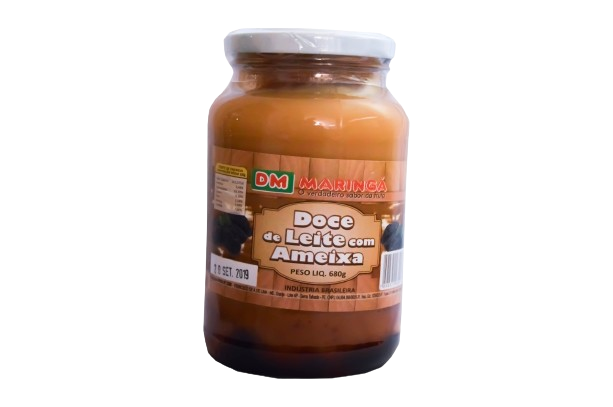 DOCE CREMOSO LEITE C/AMEIXA VIDRO 680G MARINGA CX C/15