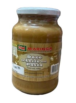 DOCE CREMOSO LEITE EM PASTA VIDRO 680G MARINGA CX C/15