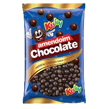 AMENDOIM CHOCOLATE FITA C/5X30G KUKY CX C/20