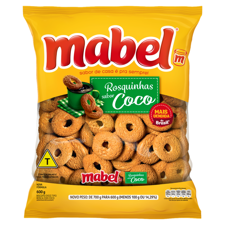 ROSQUINHA COCO 300G MABEL CX C/32