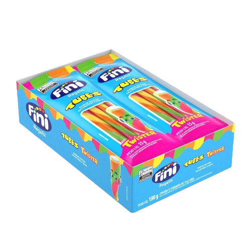 BALA TUBES TWISTER 12X15G FINI CX C/12