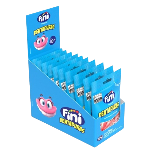BALA DE GELATINA DENTADURA 10X35G FINI CX C/6