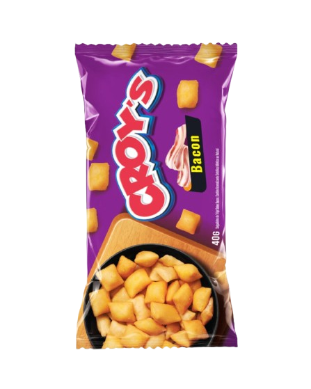 SALG TRIGO BACON CX C/20X40G CROYS