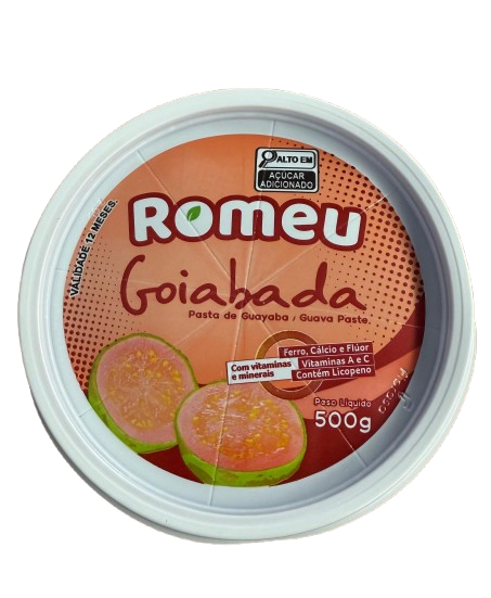 DOCE POLE GOIABADA 500G ROMEU CX C/12