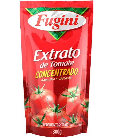 EXTRATO DE TOMATE SACHE 300G FUGINI CX C/36