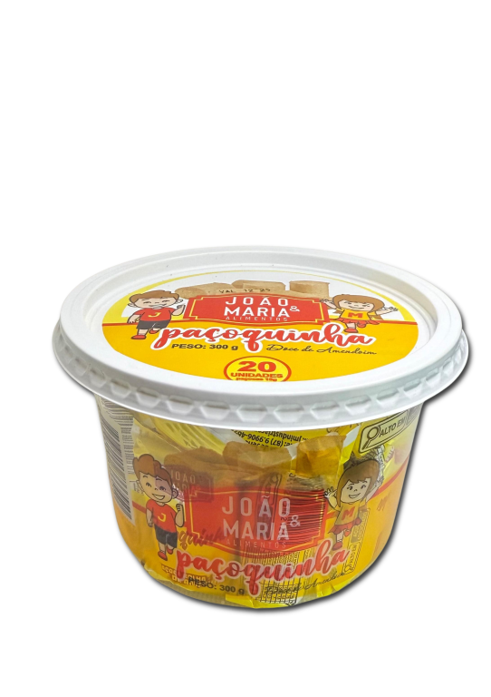 POTE PAÇOCA 300G C/20UN JOAO E MARIA CX C/18