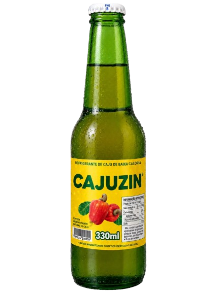 REFRIGERANTE DE CAJU FD C/ 12X330ML CAJUZIN