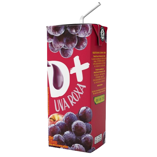 BEB. DE FRUTA D+ UVA CX C/27X200ML MARATA