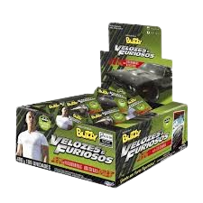 CHICLE BUZZY VELOZES FURIOSOS HORTELA DP C/90X4G RICLAN CX C/20