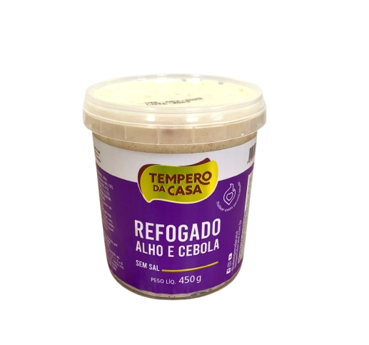 ALHO REFOGADO 450G TEMPERO DA CASA CX C/6